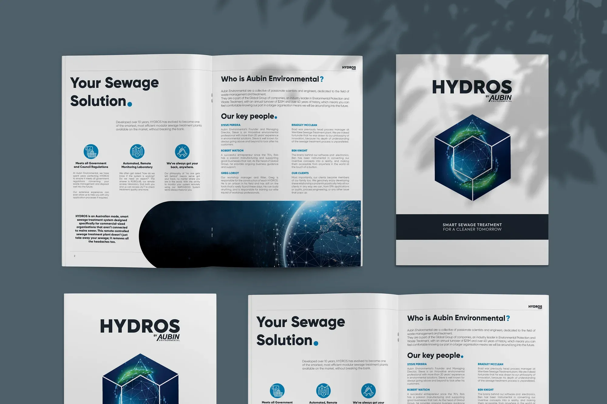 HYDROS brochure and collateral