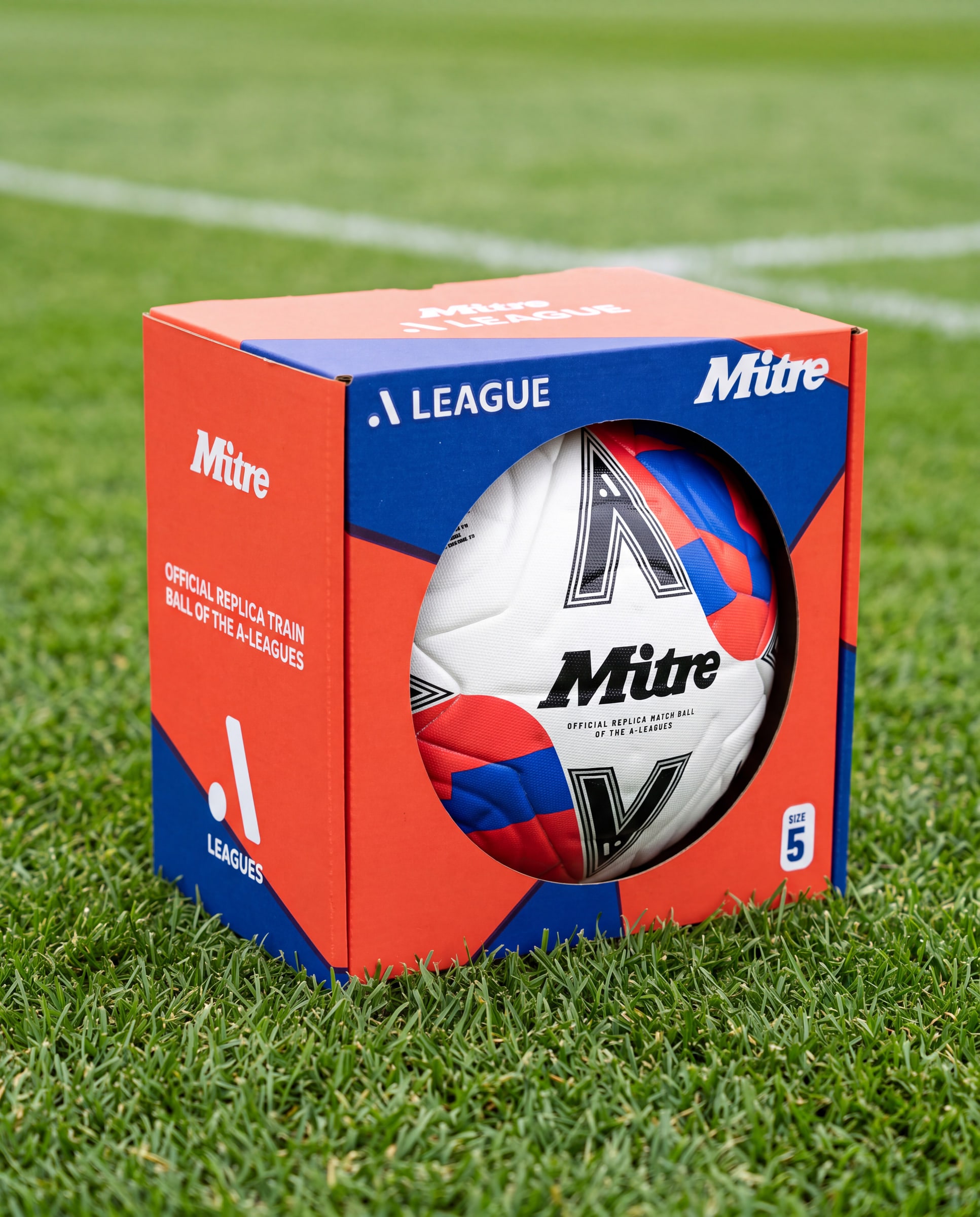 Imperial Cartons Custom Carton for Mitre League Soccer Ball Box