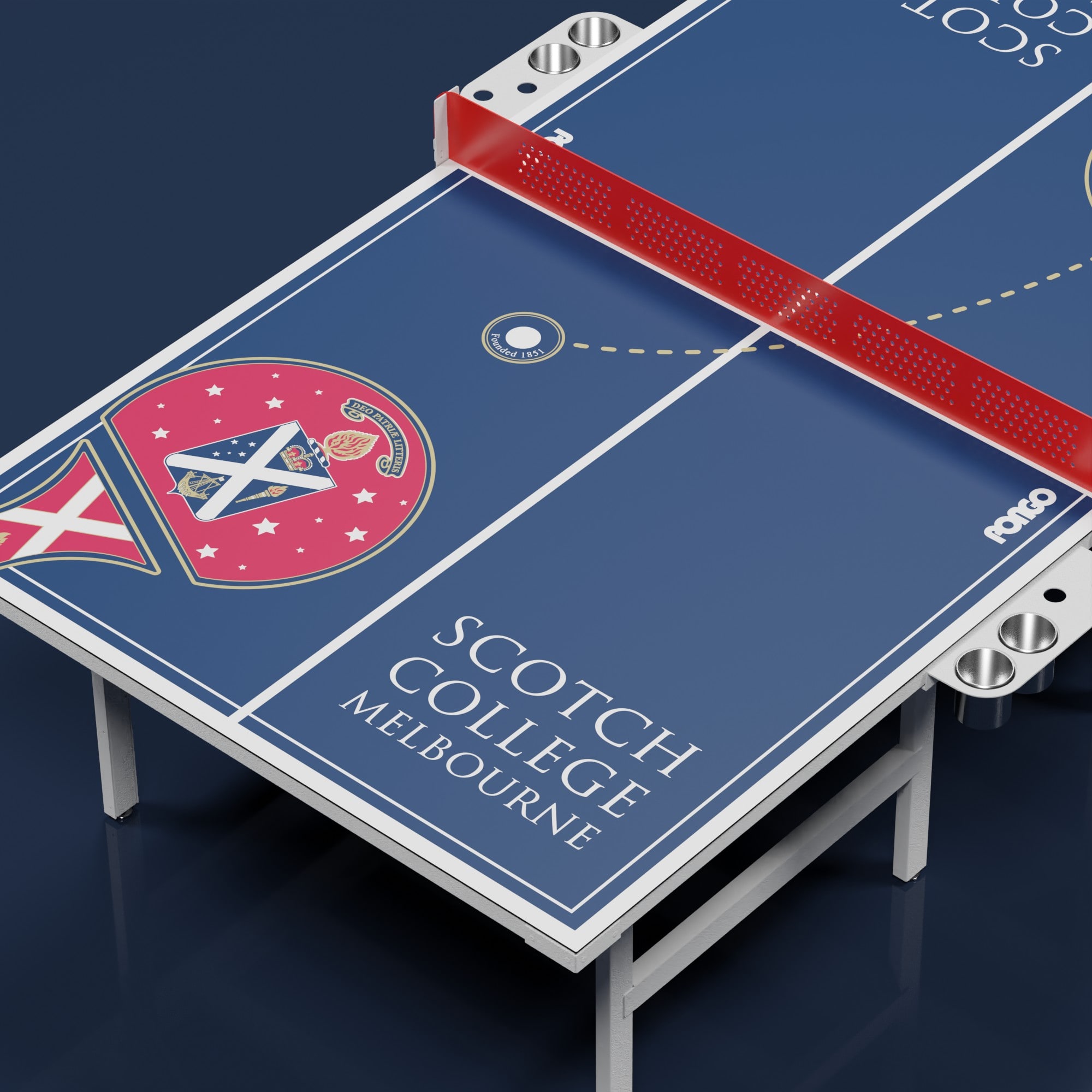 Scotch College Custom Ping Pong Table