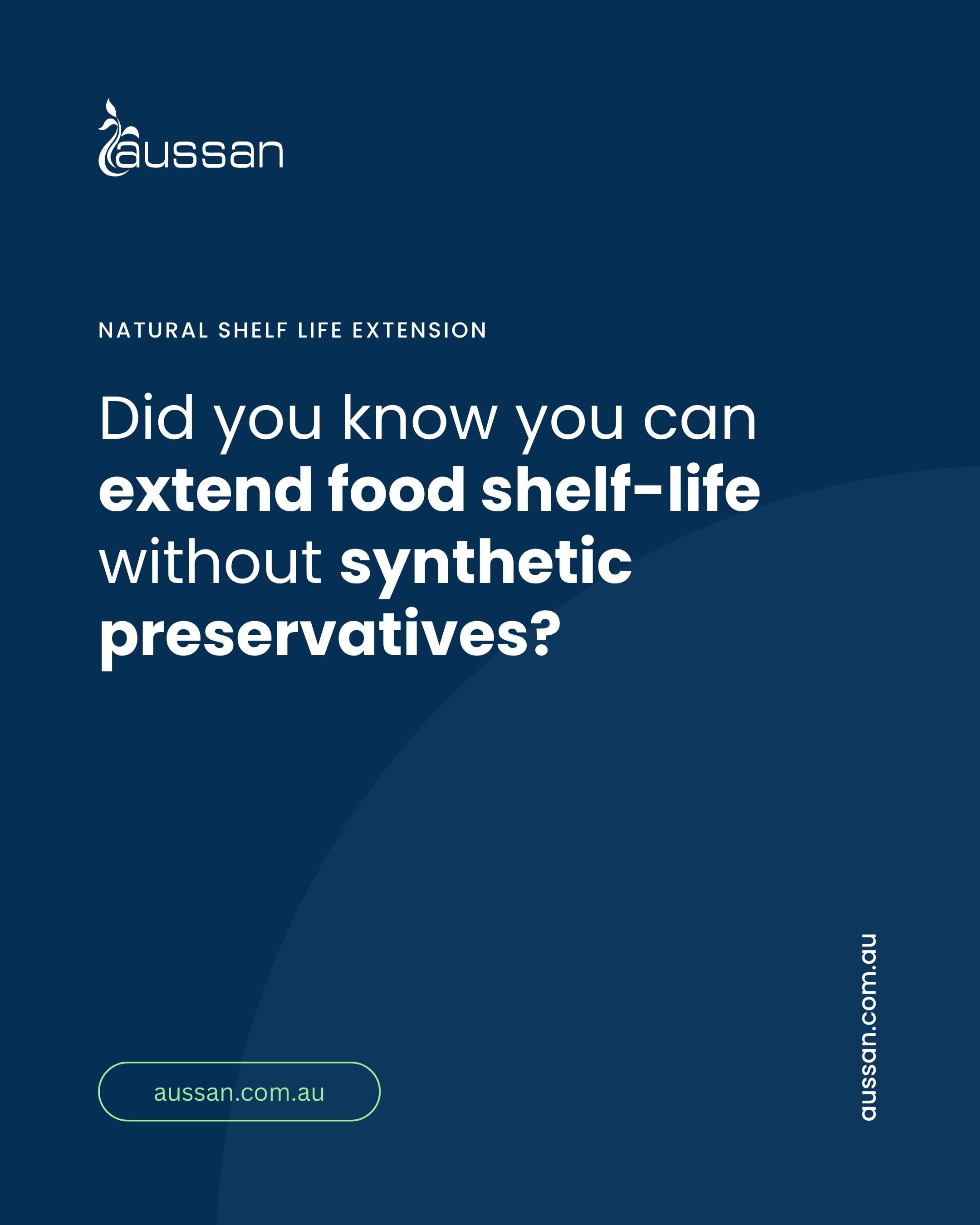 A post asking whether food shelf life can be extended without synthetic preservatives