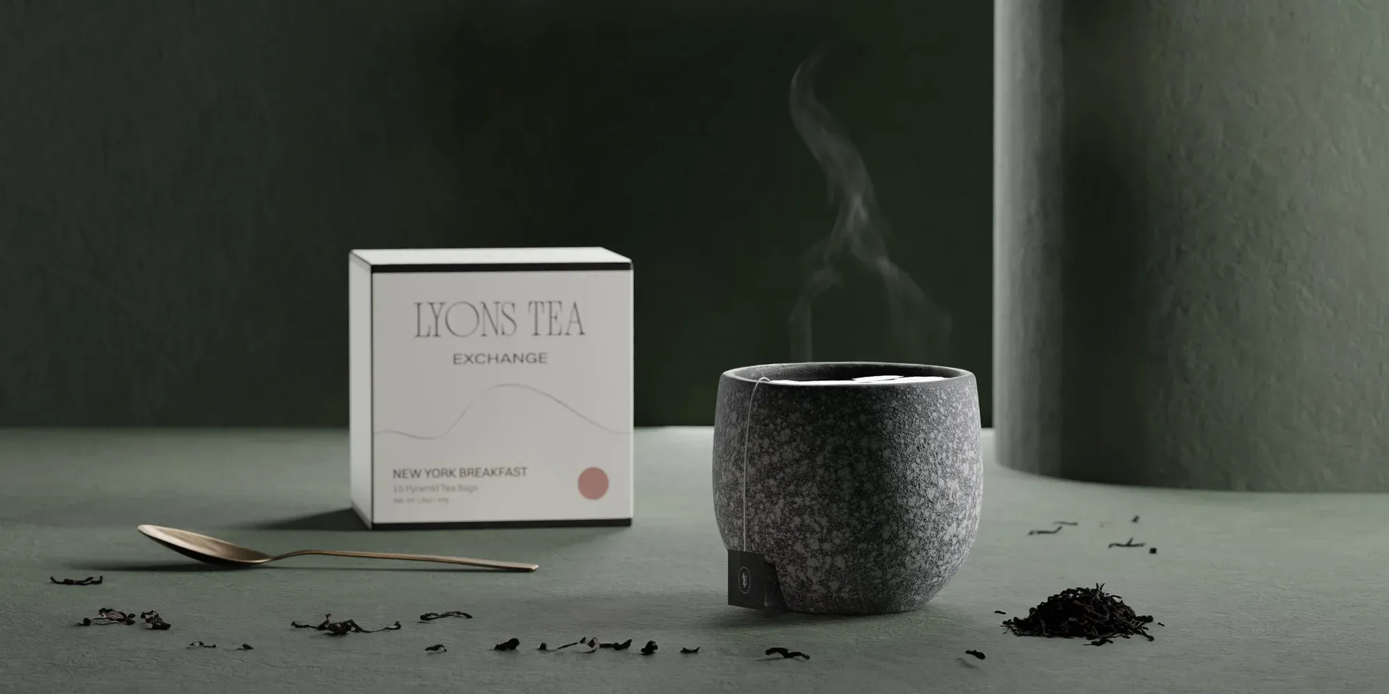 Lyons Tea Exchange product styling